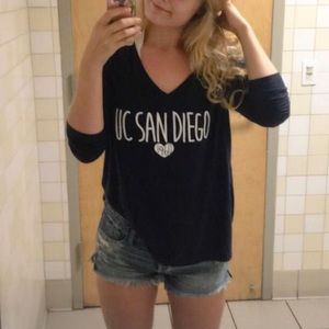 💛 UC San Diego College Long Sleeve T-Shirt